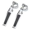 Pair Clevis Foot Pedals U Clamp Footrests Universal for Motorcycle Street Bike with 1in ‑ 1‑1 4in Highway Engine Crash