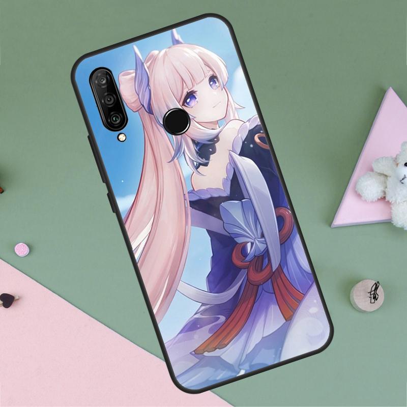 Sangonomiya Kokomi Genshin Impact For Huawei P20 P40 Lite P60 P30 Pro Nova 5T 9 10 SE 12s 12i 11i Y90 Y70 Y60 Y61 Y72 Y91 Case