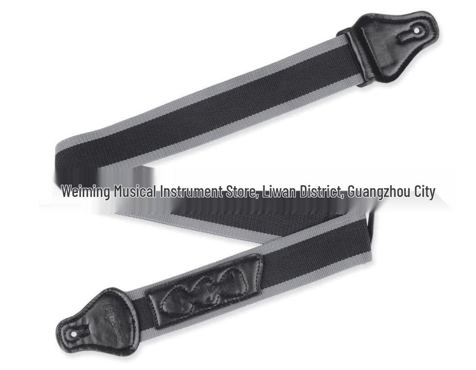 Acoustic & Electric Guitar Shoulder Strap with Colored Nylon Picks