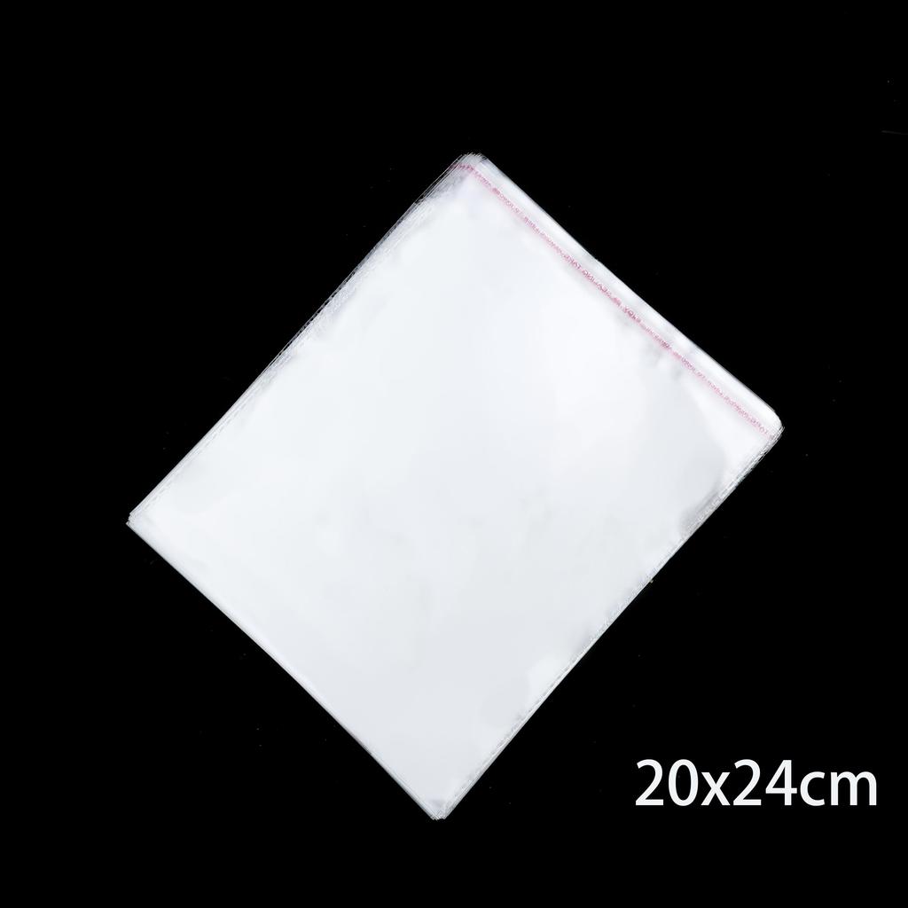 100/200 Stück OPP Transparente Selbstklebende Tasche Handgefertigte Zubehörtasche Verpackung