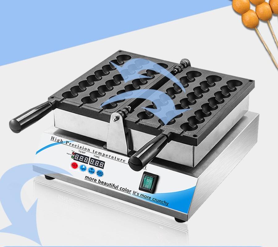220V/110V Egg Waffle Skewers Electric Booth Special Food Baking Machine