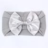 2023 Soft Nylon Wide-Brim Bow Headscarf for Babies and Kids