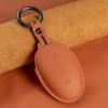 Leather Car Key Protector Key Cover For Changan Qiyuan NEVO A07 A05 Q07 Q05 Keychain Anti-Scratch Cover Garnish Accessories