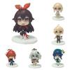 Exquisites 6-teiliges Set Genshin Impact Actionfiguren mit Klee Paimon und mehr für Sammler
