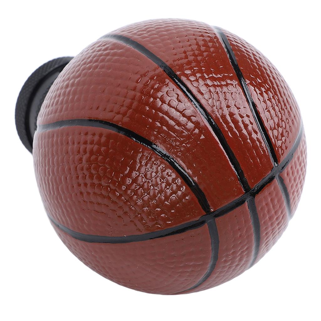 Basketball Gear Shift Knobs Resin Transmission Gear Stick Shifter Lever Head with Colored Paints for Most Manual Cars