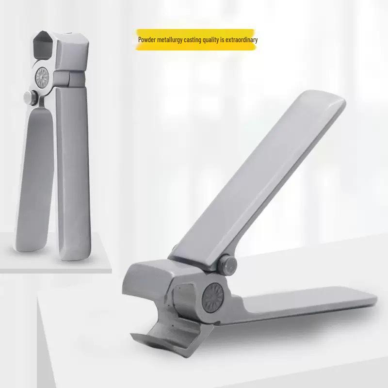 Super Wide Opening Stainless Steel Nail Clipper Set for Thick Nails