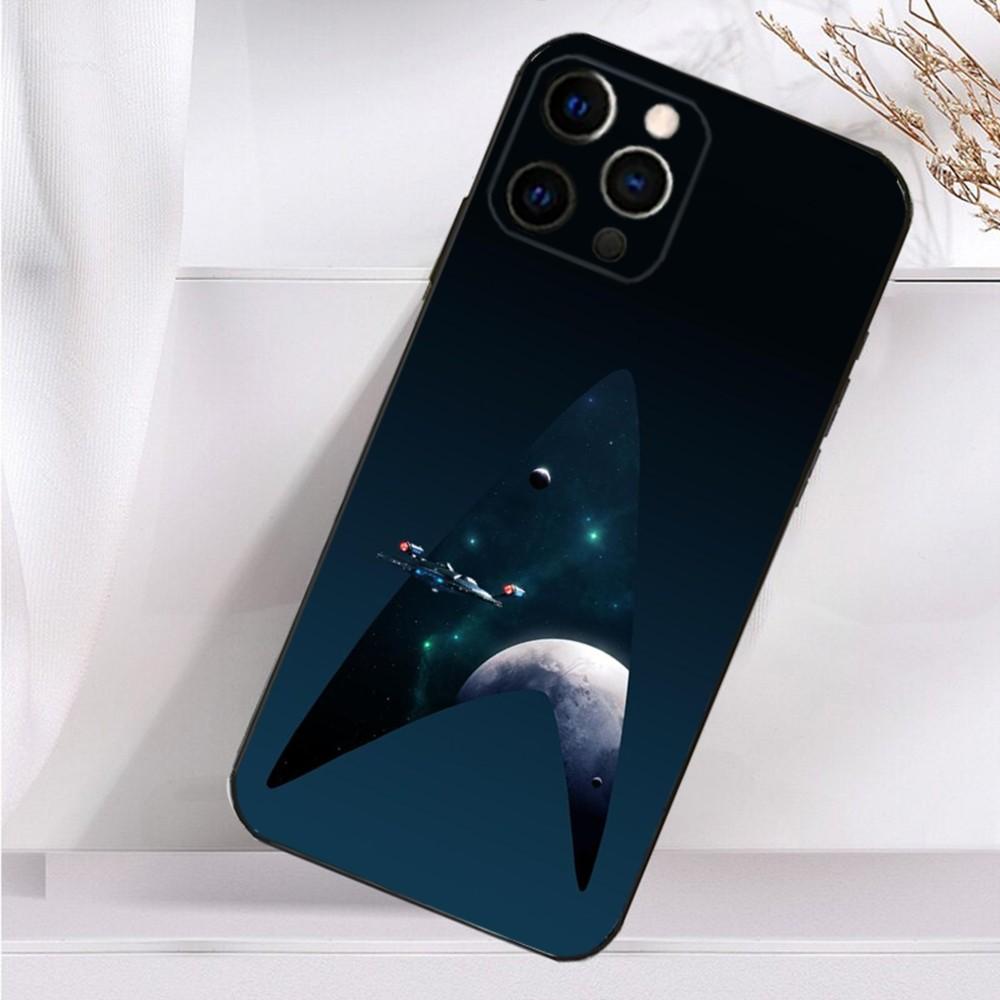 

Чехол для телефона S-Star T-Trek S-Ships Для iPhone 16,15,14,13,12,11 Plus,Pro Max,XS,X,XR,SE,Mini,8,7 Мягкий силиконовый черный чехол iPhone13mini