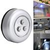 Illuminazione da parete per armadio da cucina, lampada da tocco con rubinetto a batteria a 3 LED