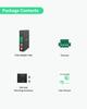 LINOVISION Industrial Gigabit 90W Supporting PoE and DC Applicable To PTZ Control DIN Rail PoE++ Splitter, IEEE802.3bt 5/9/12/24V Output,