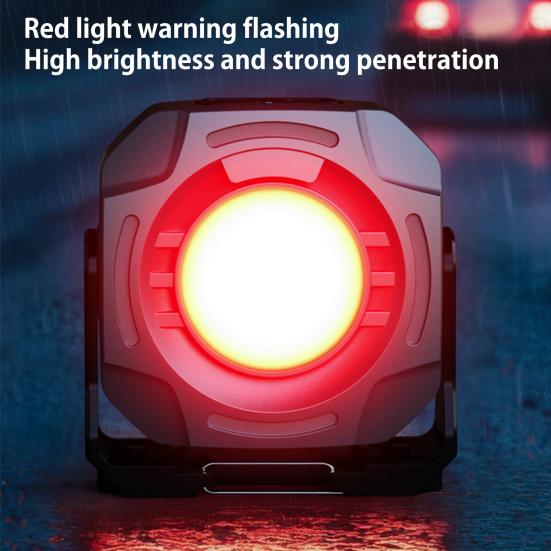 Mini Keychain Work Light Adjustable USB Rechargeable Waterproof Multi-function Portable Outdoor Camping Hiking Hanging Emergency Repair Lamp