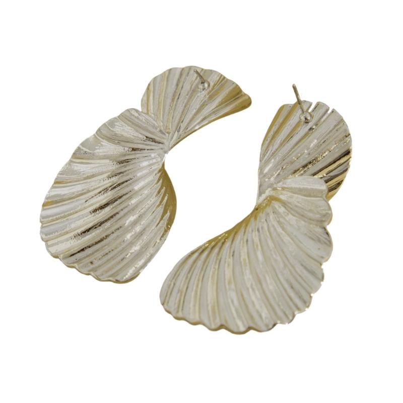 Trendy Alloy Studs Earrings with Distinctive Geometric Pattern Perfect for Women Who Love Statement Jewelry