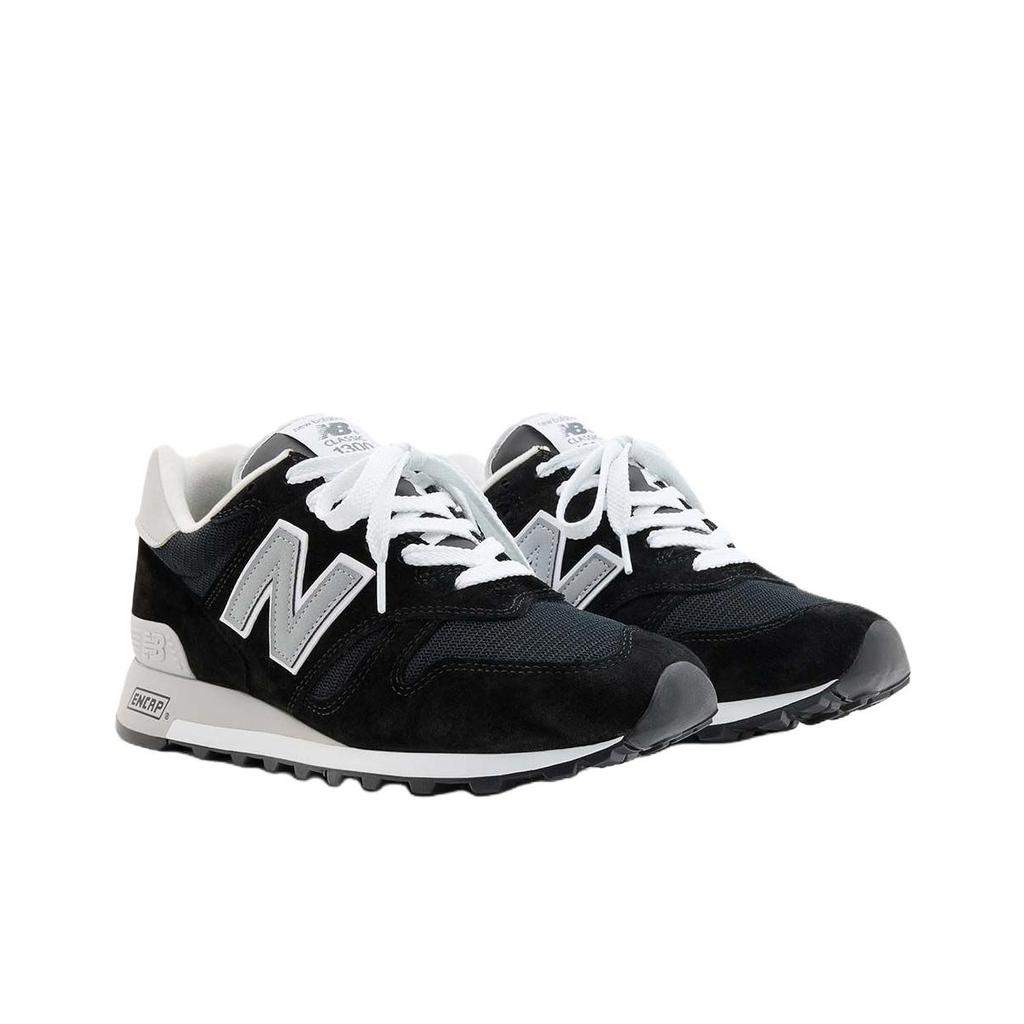 New Balance Made In USA 1300 Black Raincloud White Unisex Sneakers U1300BK