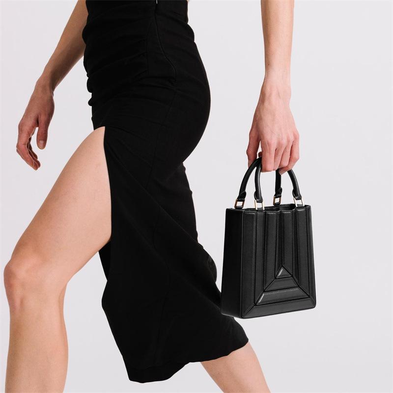 Crossbody Bag for Women's Fashion Design, High-end, Westernized, Contrasting Color Patchwork, One Shoulder Handbag