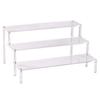 Acrylic Stage Collection Case, Acrylic Tamashii Stage Figure Shelf Display, Accessories, Figure Collection, Assembled Stand (Clear, 3 Tiers)