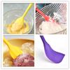 5/10/12/20PCS Random Color Silicone Spatulas Cream Spatula Cake Cream Scraper Baking Cake Tool Heat-resistant Seamless Scraper