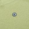 AGENT PEEK Agp Hemline V-Neck Knit Light Green