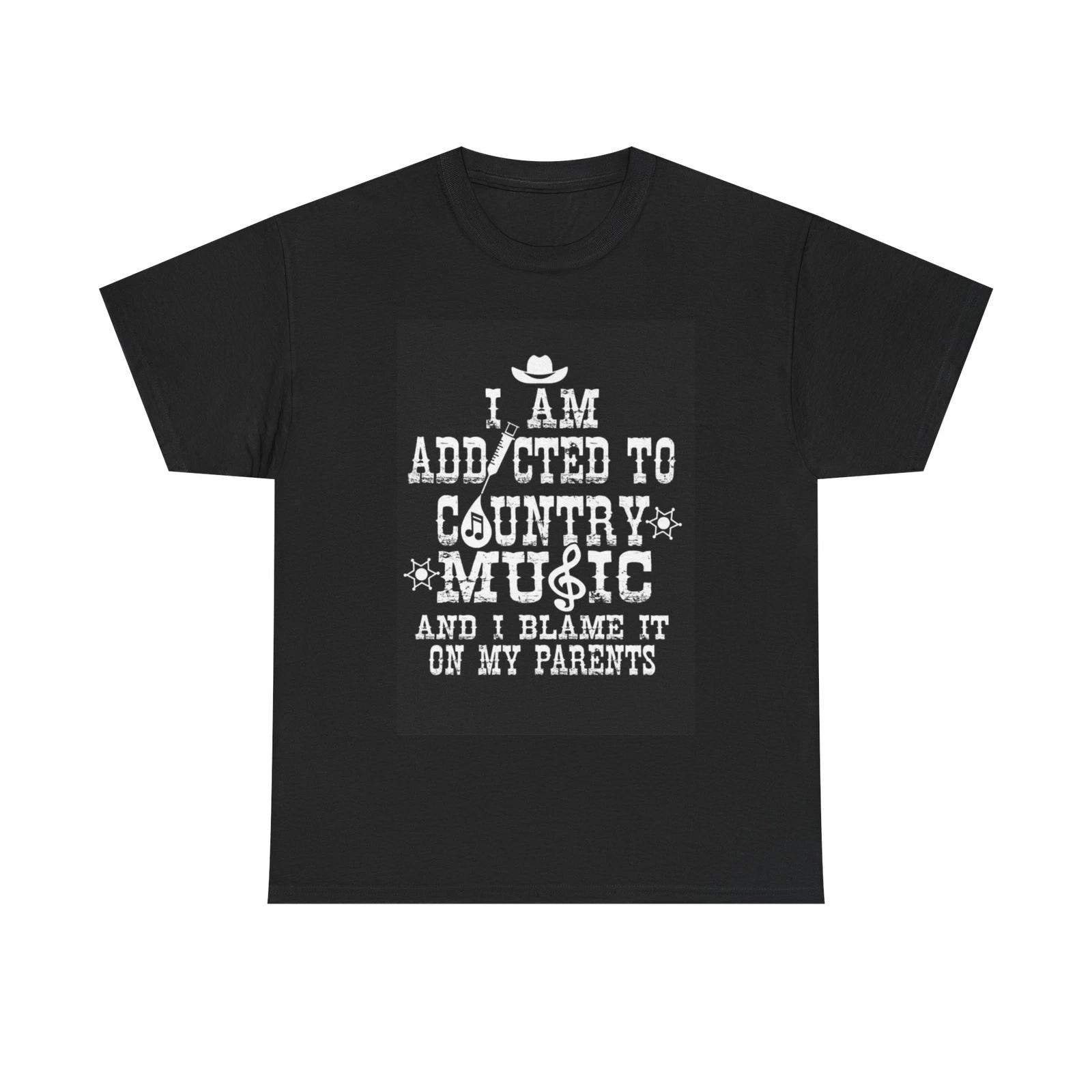 Men s and Women s T-shirts Addicted To Country XS
