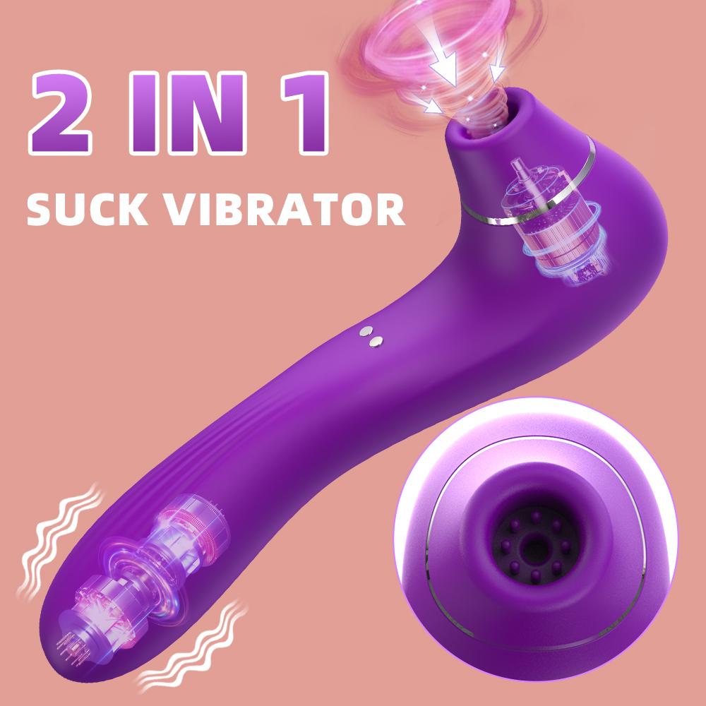 Clit Sucker Vibrator Vagina Clitoris Stimulator Vacuum Sucking Etotic Sex Toy G Spot Vibrating Vagina Massage Female Masturbator