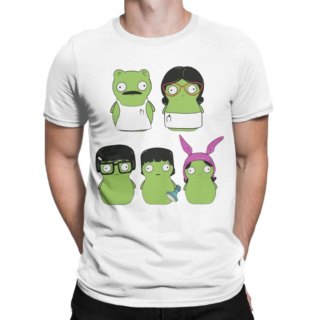 Unisex Unisex Tshirts Louises Belcher Novelty Pure Cotton Tee Shirt Short Sleeve Bobs Burger Anime T Shirt Round Neck Clothing