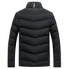 Winter Men's Warm Padded Jackets Fashion Men Cotton Warm Parka Coats Men Stand Collar Thermal Windbreaker Jacket Clothing 7XL