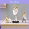 Moderne Balletdanser Hars Beeldje Huisdecoratie Kunstwerk Voor Bureau Of Plank