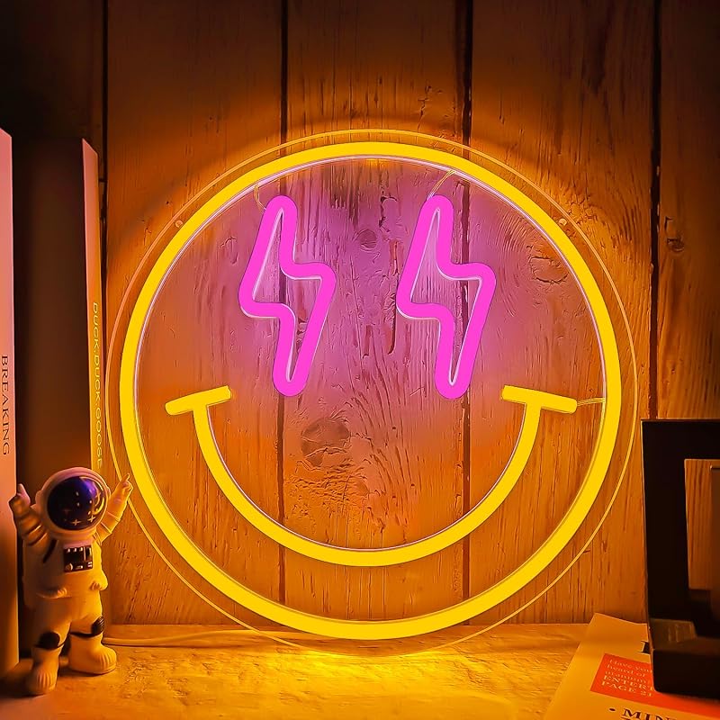 Japanese Anime Cat Neon Signs Dimmable Cartoon Luna Neon Lights Moon Cat Neon Light Sign Cute Led Signs for Bedroom Wall Girls Room Dorm Birthday