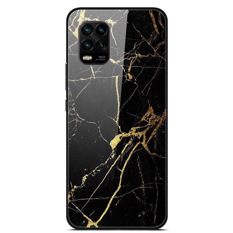 For Xiaomi Mi 10 Lite 5G Case Tempered Glass Hard Back Cover For Xiaomi Mi 10 10T Lite Pro Case Fundas For Xiaomi Mi10 Lite Capa