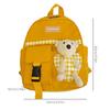 Baby School Season Small Schoolbag Cute Bear Children'S Backpack Adjustable Shoulder Strap Comfortablelightweight Gifts For Kids