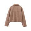 2025 Spring Women's Suede Zipper Jacket – European & American Street Fashion