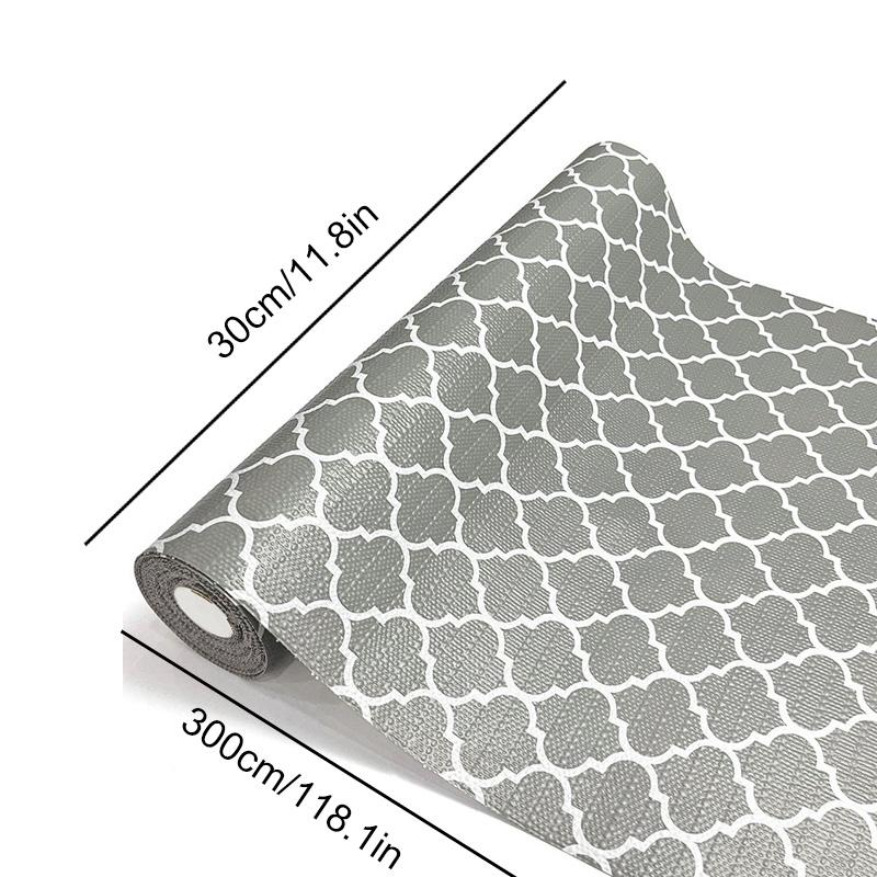 1 Roll Placemats Thickened Dustproof Reusable Drawer Liner Mats Multifunctional Kitchen Table Mat Moisture-proof
