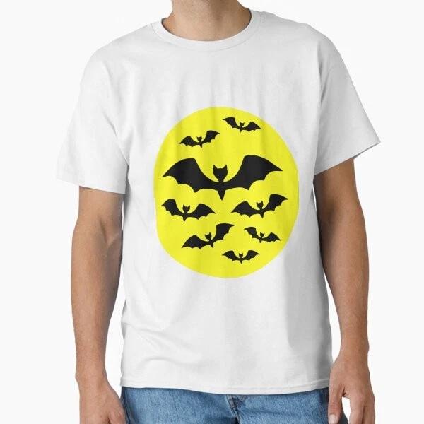 Halloween Bat Scary Classic TShirt Made In UsaAus TShirt S2xl S