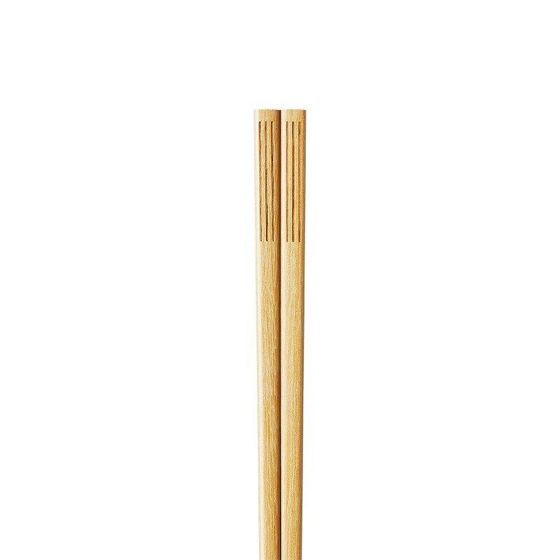 Supor Lacquer-Free Yellow Sandalwood Chopsticks (5 Pairs)