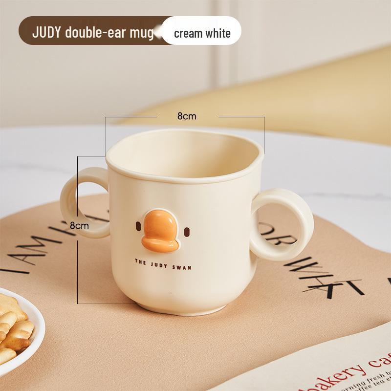 

Креативная мультяшная кружка для молочных зубов - Милая, ударопрочная пластиковая чашка для чистки зубов и полоскания рта у детей 401-500ml