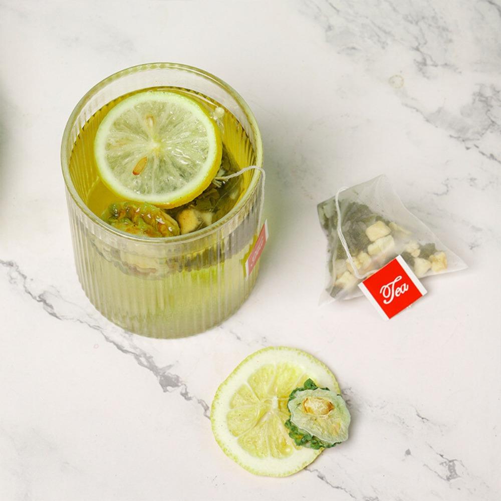 Organiczna herbata z gorzkiego melona i limonki 30 trójkątnych saszetek Detoks Napój energetyczny Herbata ziołowa