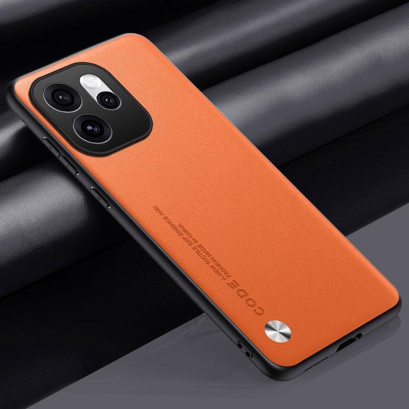 Luxury PU Leather Case For OPPO Reno 15 Pro 5G Back Cover TPU Silicone Shockproof Full Protection Phone Case For OPPO Reno15 Pro