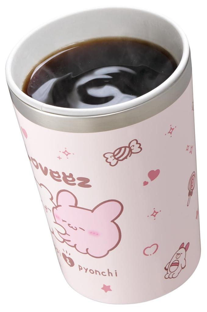 Skater Convenience Store Coffee Stainless Steel Lovelys Tumbler, Medium, 400ml, Insulated, STCV2-A