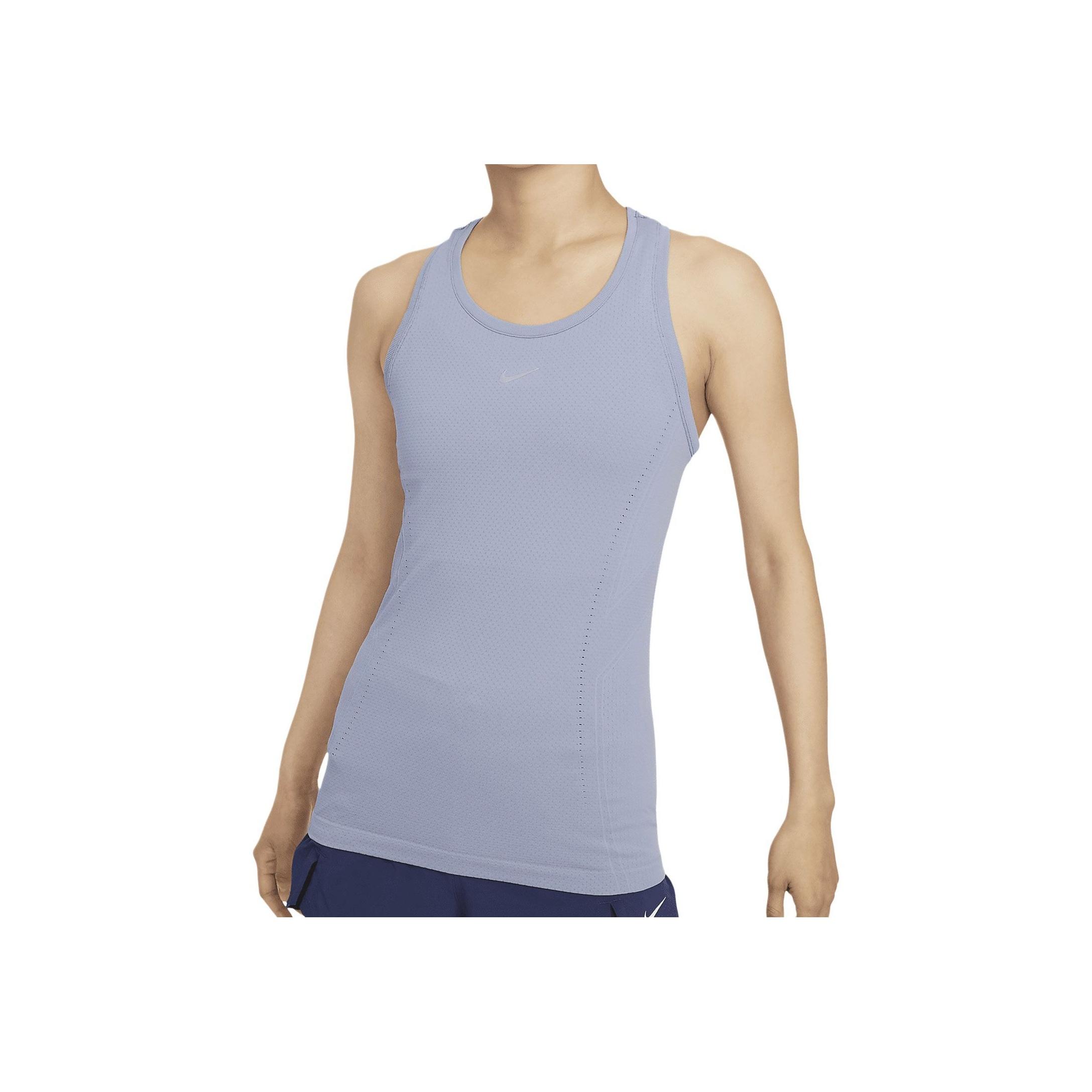 Nike Облегающая сетчатая дышащая майка без рукавов женские топы DD0586-493 S