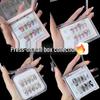 Exquisite Nail Art Storage & Display Box - Stylish Gift for Nail Pieces
