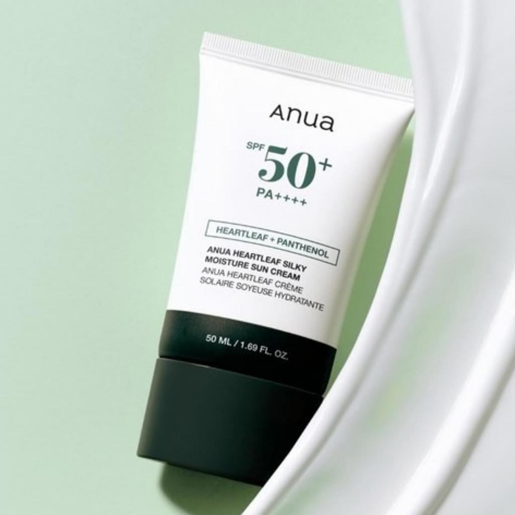 Anua Heartleaf Silky Moisture Suncream SPF50+ PA++++ 50ml
