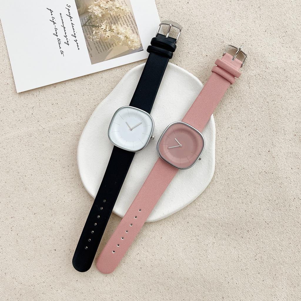 Simple Square Women Watches Leather Fashion Ladies Wristwatch Big Dial relogio feminino Female Quartz Clock Elegant Gift