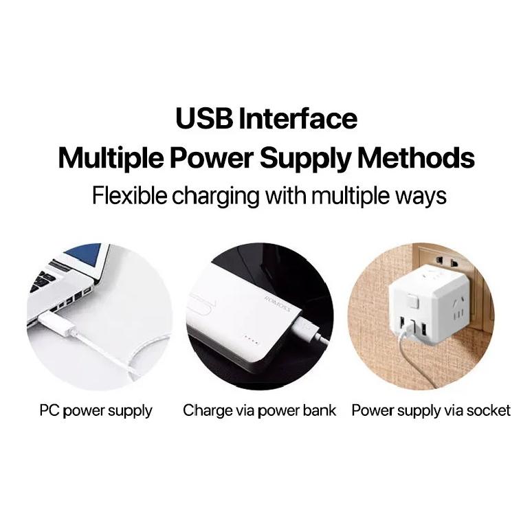 Tragbare Klimaanlage USB Mini Klimaanlage Luftkühler Ventilator Wasserkühlventilator Klimaanlage Luftkühler Für Zuhause Büro