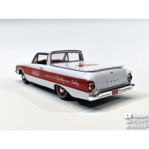 AMT 1/25 Scale 1960 Ford Ranchero with Coke Cooler Box Plastic Model Kit (AMT1189)