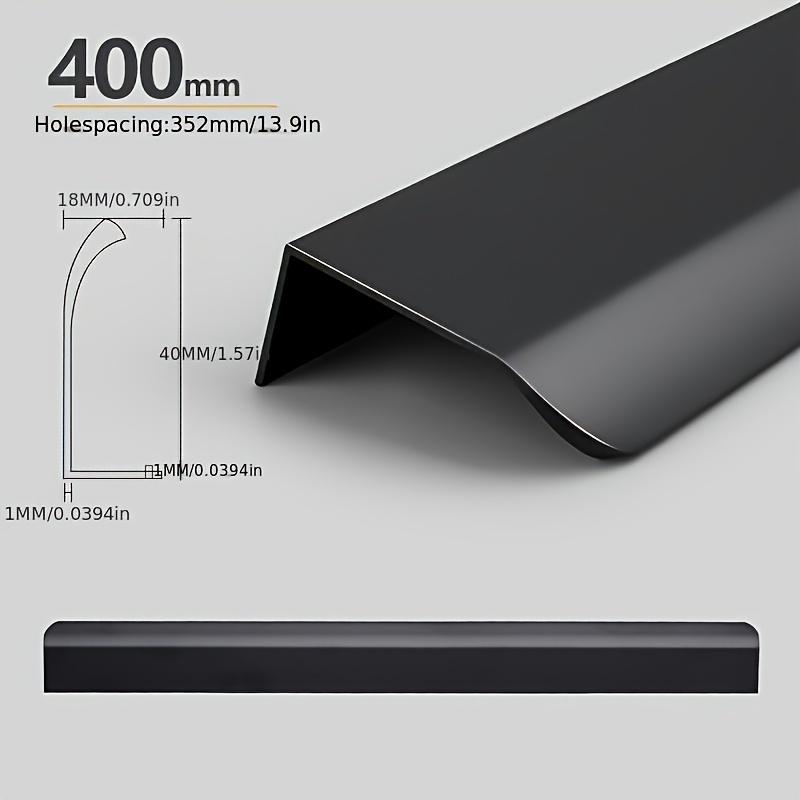 Mânere Ascunse pentru Mobilă Auriu Negru Alb Mânere pentru Dulap de Bucătărie Fără Găuri Mânere pentru Dulapuri și Sertare Mâner Arc pentru Dulap Mâner pentru Mobilă de Ușă