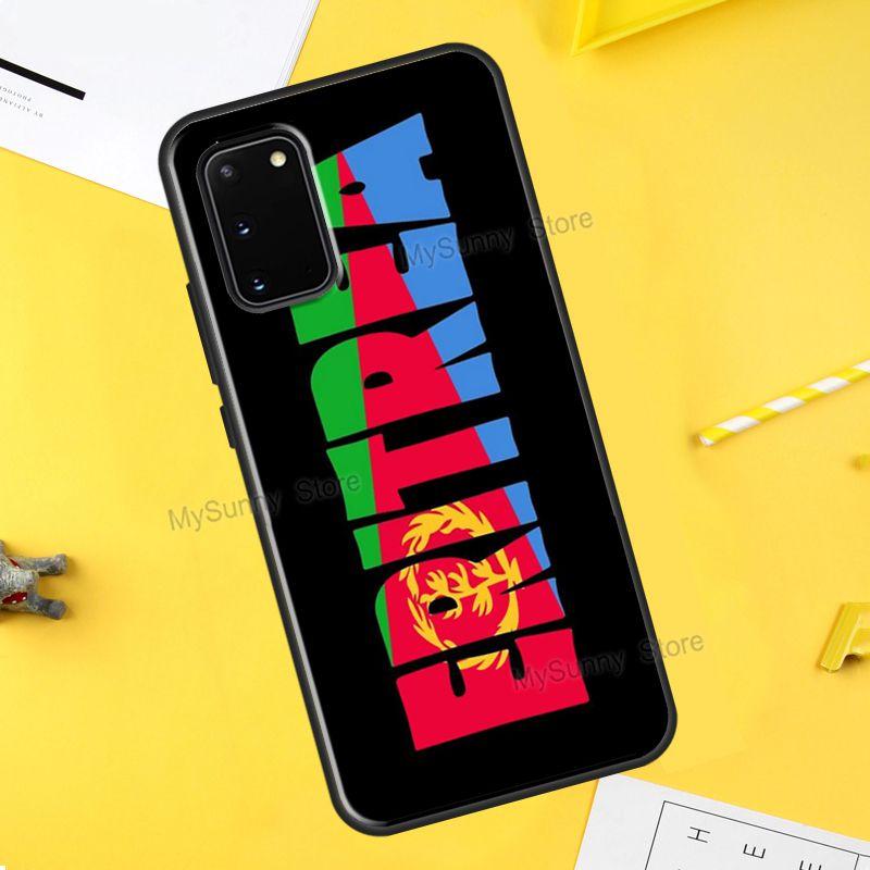 

Eritrea Flag Phone Case For Samsung Galaxy S20 FE S21 Ultra Note 20 10 S8 S9 S10 Plus S22 Ultra Cover Galaxy S22