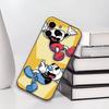 Cuphead  Phone Case For iPhone17,16,15,14,13,12,11 Plus,Pro Soft Silicone Black Cover