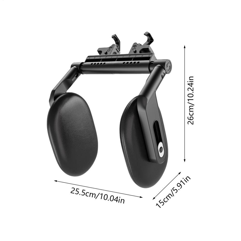 

Adjustable Car Neck Headrest Pillow Cushion Side Pillow With Storage Hook Car Sleep Side Head Support Pad For Adults Kids