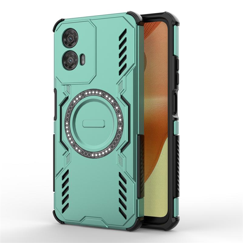 For Motorola Moto G34 Case Moto G34 Cover Heat Dissipation Magnetic Wireless Charging Protective Phone Cases On Moto G34 Funda