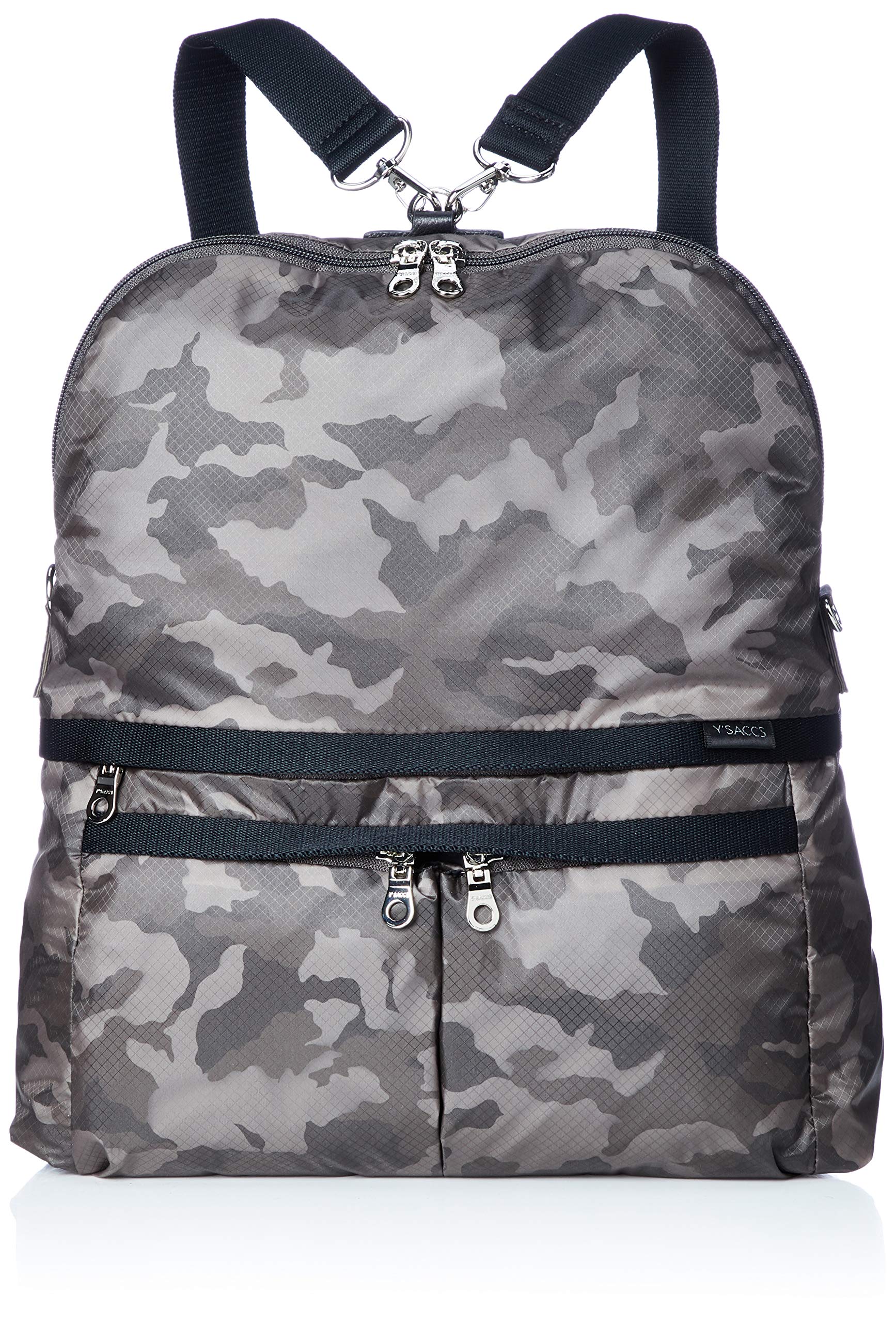 

Travel Series Backpack Shoulder Bag Gray Camouflage [Isaac] & Y91-04-16