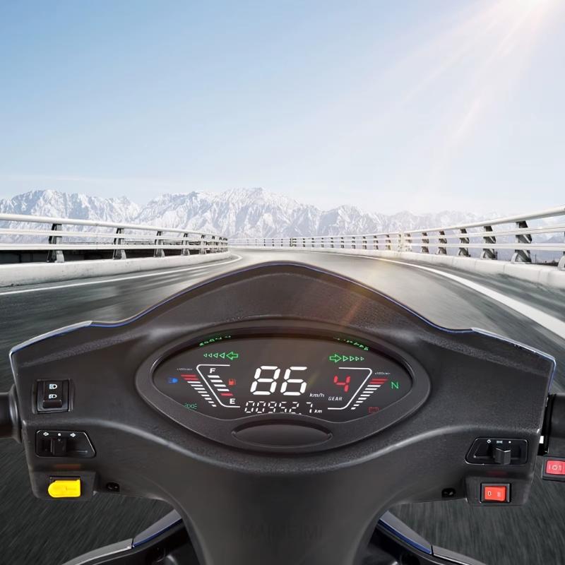 Full LCD Meter Motorbike Instrument Cluster Dashboard Panel For Charisma 125 X & D WAVE125 Wave125S Accurate Measurement