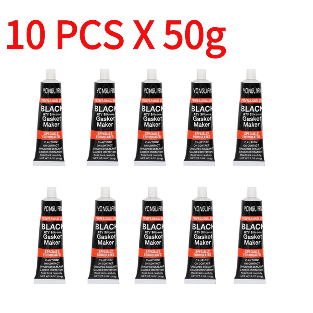 5/10PCS Motor Gasket Sealant Automotive Engine Sealant Adhesive High Temperature Black RTV Silicone Gasket Maker Car Glue